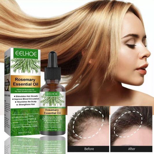 Rose Essential Oil For Hair Growth Nutrient Solution 100% Pure Natural 30ml